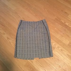 The Limited Pattern Pencil Skirt